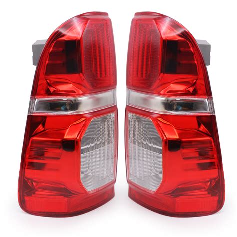 Pair Rear Tail Lamp Lights For Toyota Hilux Vigo Champ Mk5 6 7 KUN25