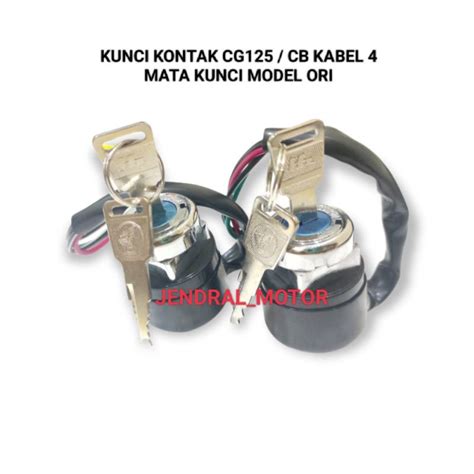 Jual Kunci Kontak Cb Kabel 4 Honda Cg125 Mata Kunci Besi Shopee Indonesia