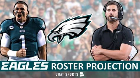 Philadelphia Eagles Roster Projection Man Roster Breakdown Before