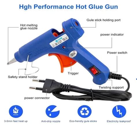 Hot Melt Abc E W Glue Gun For Mm Glue Rod In Pakistan