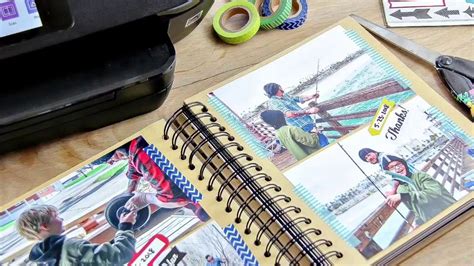 Video Tutorial: DIY Handmade Memory Book | Diy handmade, Diy projects ...