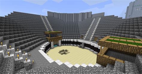 Minecraft Coliseum: Inside by techman2012 on DeviantArt