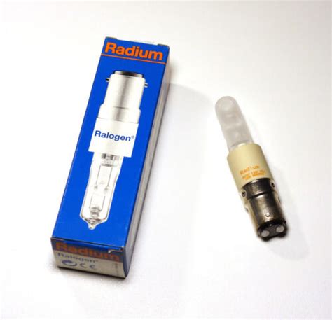 Radium Halogen Ralogen 75W B15d 230V RH 75T Matt Frosted Neu EBay