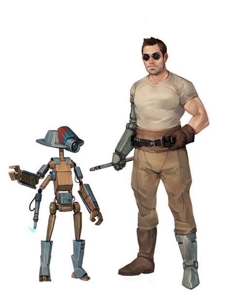 Will Nunes A Man And His Robot Star Wars Pictures Star Wars Facts