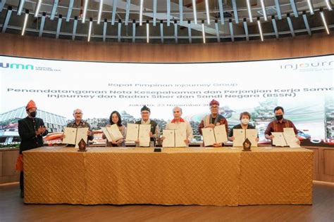 Foto Gandeng Bssn Injourney Tingkatkan Perlindungan Informasi Dan