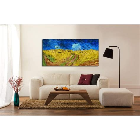 Quadro Van Gogh Campo Di Grano Con Volo Di Corvi Quadro Stampa Su