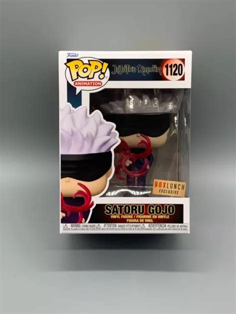 Funko Pop Satoru Gojo Jujutsu Kaisen Boxlunch Exclusive New W