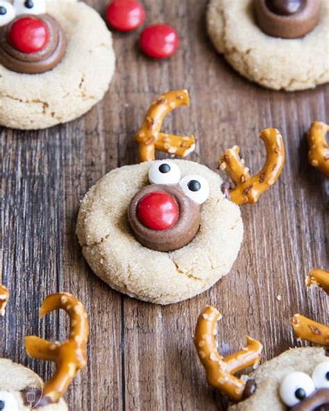 Reindeer Peanut Butter Blossoms Like Mother Like Daughter