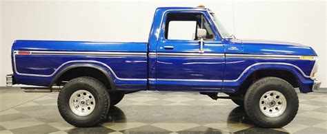 1979 Lifted Ford F 150 Is A Big Blue Oval Classic Looks Eager To Work