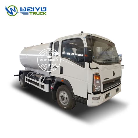 Liters Howo Wheelers Lpg Gas Tanker Bobtail Truck China Cbm