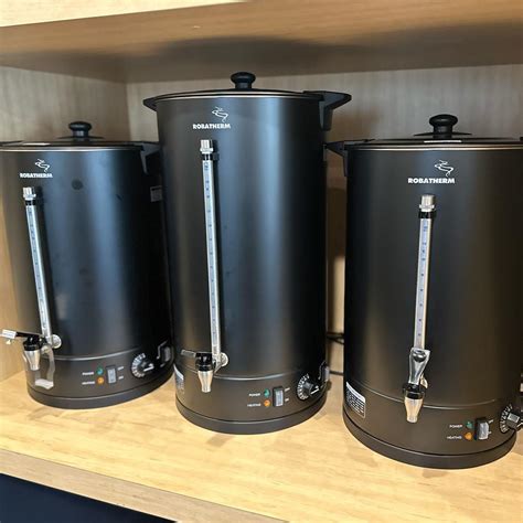 ROBATHERM Hot Water Urn 10L Black UDB10VP Hospitality Superstore