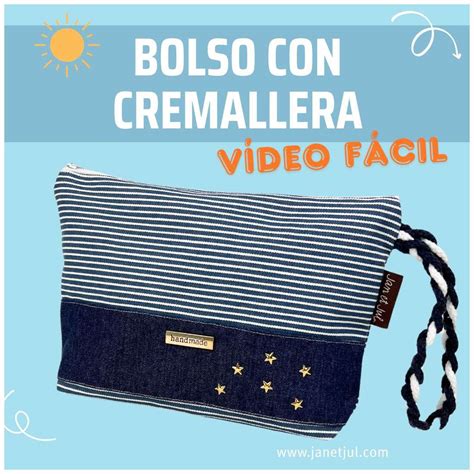 Tutorial Bolso O Neceser Con Cremallera Y Detalles únicos