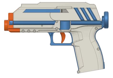 star wars dc  skin  dvz concept pistol   print model