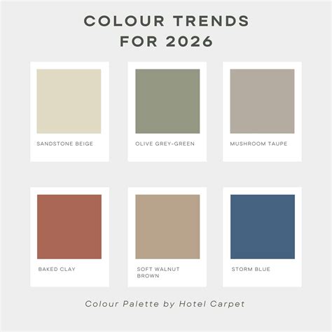 The Five Colour Trends Dominating Interiors in 2026 - Hotel Carpet