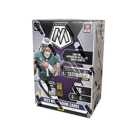 2023 Panini Mosaic Football Blaster Box Fanatics Steel City