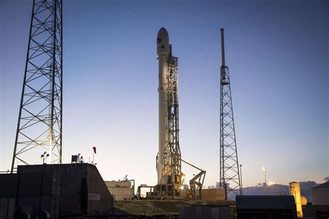 Spacex Delays Satellite Launch Rocket Landing Over High Winds Space