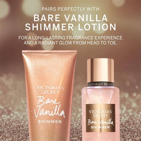 Victoria S Secret Bare Vanilla Shimmer Ml Body Mist For Women Buy