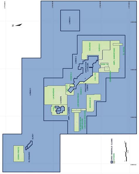 mineral concession map  scientific diagram