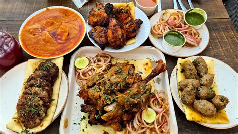 Ultimate Tawa Gulmarg Mutton Raan Tandoori Mutton Raan Chicken Tikka