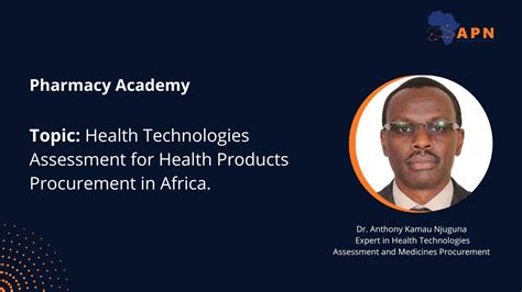 Health Technologies Assessment HTA In Optimizing Health Products