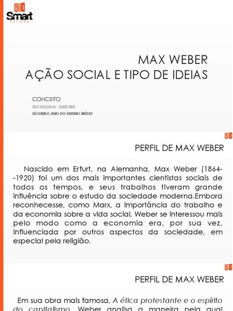 003 Max Weber - Ação Social e Tipo de Ideias | PDF | Max Weber | Sociologia