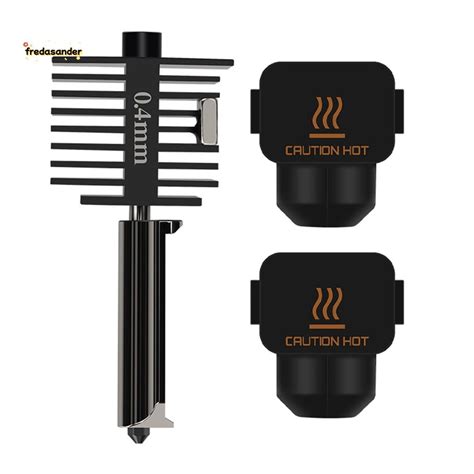 0 4 มม หวฉดเหลกชบแขง Hot End Kit Extruder Hotend หว 3D อปกรณเสรมเครองพมพ As Shown