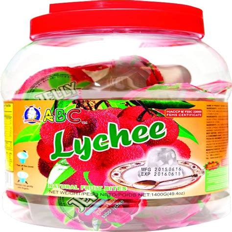 ABC Lychee Fruit Jelly Cups 49 4 Oz Shipt