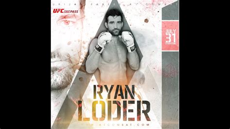 Ryan Loder Sudden Impact Finish His Second Pro Fight Youtube