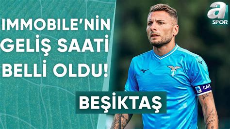 Ciro Immobile Beşiktaş İçin Saat 23te İstanbulda Olacak A Spor