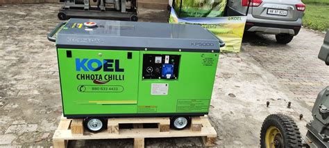 Silent Or Soundproof Air Cooling Koel Generator Genset Kva For