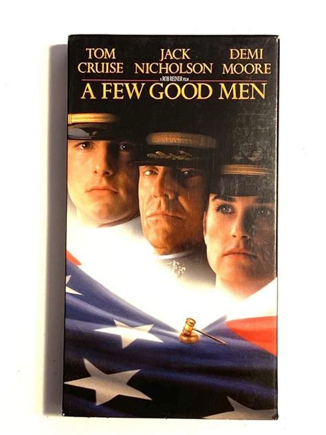 A Few Good Men - VHS movie - Tom Cruise Jack Nicholson Pre-owned Video ...