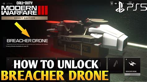 How To Unlock Breacher Drone Modern Warfare 3 Breacher Drone Mw3 How To Unlock Breacher Drone