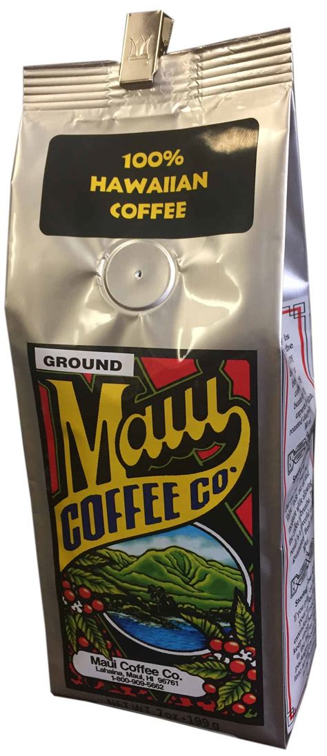100% Hawaiian Coffee - Ground - Maui Coffee Co.