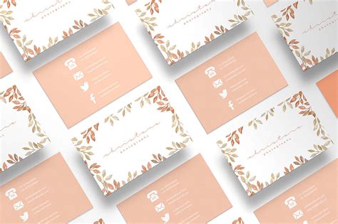 45+ Floral Business Card Templates - Ai / EPS / PSD | Decolore.Net