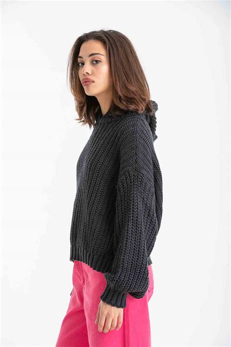 Oversized Hooded Sweater In Black Fyi From Dresscode In Egypt