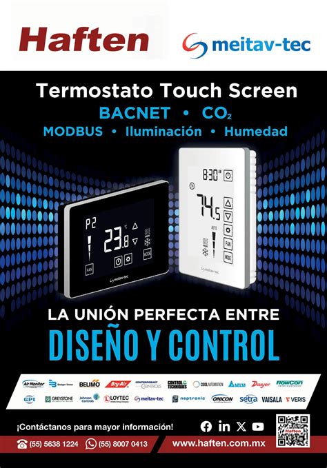 Haften - El termostato Touch Screen de Meitav-tec, Es la unión perfecta