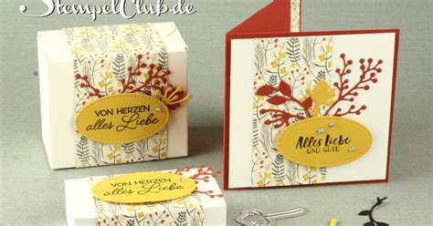 Stampin Up Produkte Hier Bestellen Herbstkarte Mit Den Stanzen