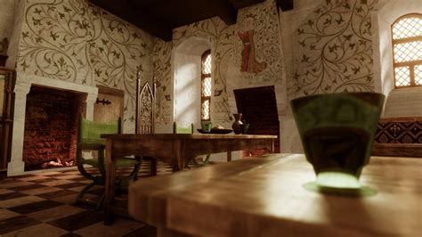 Medieval Castle Interior Arch Viz - Finished Projects - Blender Artists ...