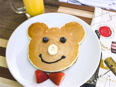 Mickey Mouse Pancake - Breakfast - Antoine's Cafe - Cafe in San ...