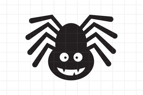 Cute Spider SVG for Halloween design (860567)