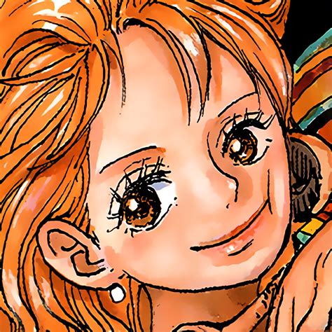 Color Spread 1076 | One piece manga, One piece nami, Cartoon art styles