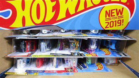 2019 A Hot Wheels Case Unboxing With Brand New 2019 New Models YouTube