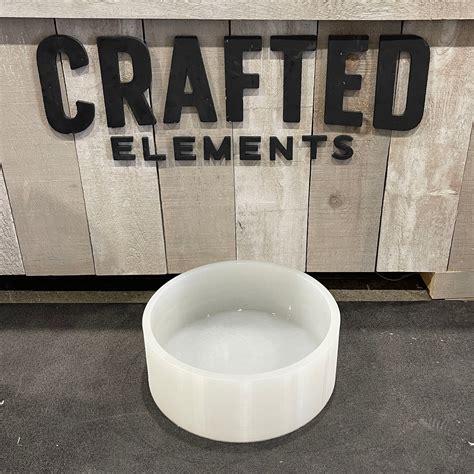 16x5.25" Cylinder Silicone Mold For Epoxy Resin - Woodturning Bowl Mol