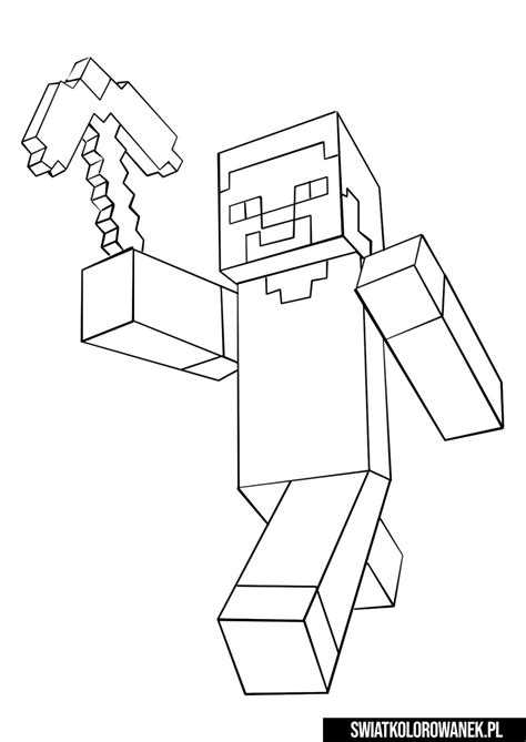 Minecraft Kolorowanki Do Druku Sexiz Pix