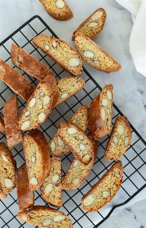 Italian Almond Biscotti Are Easy To Make At Home They Are Crunchy And