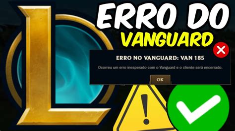 Vanguard Erro Inesperado