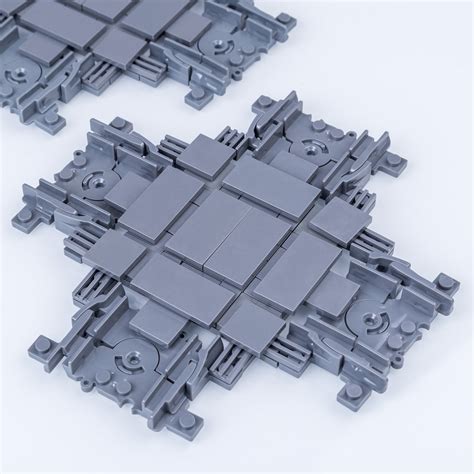 182Pcs DIY Train Tracks Building Blocks Railroad Tracks for Train DIY