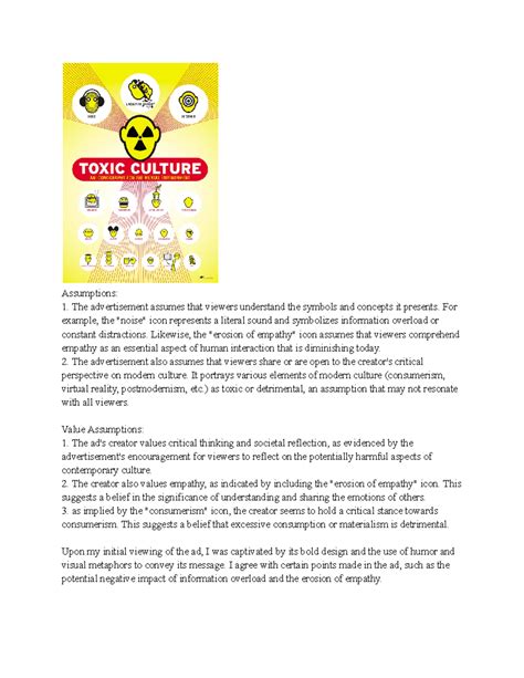 What Is The Value Conflicts And Assumptions