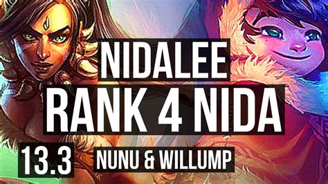 NIDALEE Vs NUNU WILLUMP JNG 6 0 5 Rank 4 Nida 900K Mastery