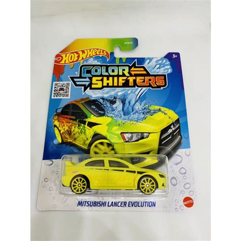 Jual Hotwheels Hot Wheels Color Colour Shifters Shifter Mitsubishi Lancer Evolution Hijau Neon